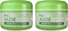 Крем Ekel Интенсивный ампульный крем с алое для лица ALOE AMPULE INTENSIVE CREAM 100 гр