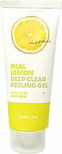 Пилинг Farm Stay Отшелушивающий гель с экстрактом лимона Real Lemon Deep Clear Peeling Gel 100 мл