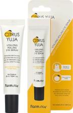 Сыворотка Farm Stay Сыворотка для кожи вокруг глаз освежающая Citrus Yuja с экстрактом юдзу 25мл
