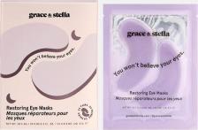 Патчи Grace and Stella Патчи для глаз Патчи для области вокруг глаз восстанавливающие с ретинолом 24 пары