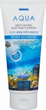 Пенка Jigott Пенка для умывания КОЛЛАГЕН Natural AQUA Foam Cleansing, 180 мл