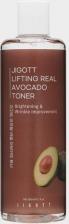 Косметика Jigott Тонер-лифтинг для лица с авокадо Lifting Real Avocado Toner, 300 мл