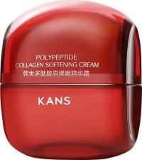 Крем Kans Смягчающий крем для лица с коллагеном и полипептидами Polypeptide Collagen Softening