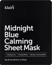 Маска Klairs Маска успокаивающая Midnight Blue Calming Sheet Mask, 25 г, 25 мл