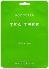 Маска Kocostar Маска для проблемной кожи против высыпаний с Чайным деревом / Tea Tree mask