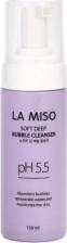 Пенка La Miso Пенка кислородная для глубокого очищения PH 5.5. Soft deep bubble cleanser, 150 мл