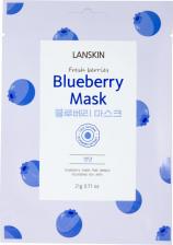 Маска Lanskin Маска для лица тканевая с голубикой 21мл