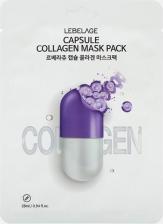 Маска Lebelage Тканевая маска для лица Capsule Collagen 1 шт