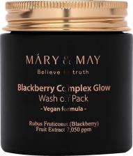 Маска Mary&May Маска для лица с ежевичным комплексом | Blackberry Complex Glow Wash Off Pack 125g