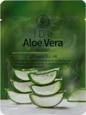 Маска Med B Маска тканевая с экстрактом Алоэ Вера 1 Day Aloe Vera Mask Pack, 27 мл