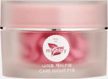 Сыворотка miShipy Корейская сыворотка в капсулах CARE NIGHT F18 с маслом персиковых косточек и авокадо, 30 капсул