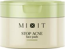 Пилинг Mixit Пэды для проблемной кожи лица Stop Acne 60 шт