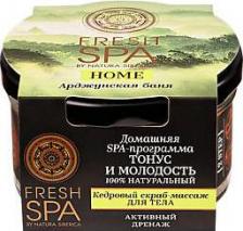 Скраб Natura Siberica Скраб-массаж для тела Fresh Spa Home, Арджунская баня, Кедровый, 130 г