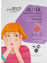 Маска PuroBio Альгинатная маска "Olivia, красные ягоды" для жирной кожи 13 г