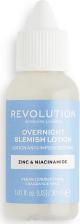 Лосьон Revolution Лосьон Zinc and Niacinamide Anti Blemish Overnight Buffering Lotion, 30 мл