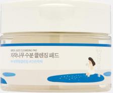 Косметика Round Lab Салфетки для снятия макияжа Очищающие пэды с берёзовым соком Birch Juice Moisturizing Cleasing Pad 60.0