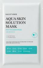 Маска SALLY Маска для лица 's Box Aqua Skin Solution Mask Phytoceramide 22 мл