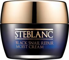 Крем Steblanc Black Snail Repair Крем для лица увлажняющий с муцином Чёрной улитки