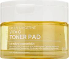 Косметика Tenzero Освежающие пэды с экстрактом зелёного мандарина Green Tangerine Vita C 160 г