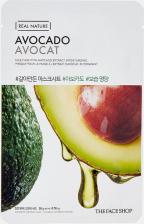 Маска The Face Shop Тканевая маска для лица с экстрактом авокадо Real Nature Avocado Face Mask