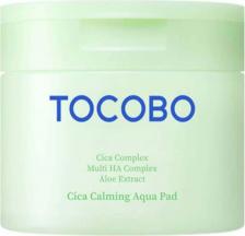 Эксфолиант Tocobo Тонер-пэды успокаивающие с центеллой - Cica calming aqua pad, 60шт