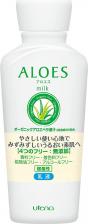 Молочко Utena Aloes Увлажняющее молочко с экстрактом Алоэ вера, 160мл