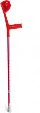 Костыли Ergoforce ERG-8004 / Эргофорс - костыль подлокотный, высота до рукоятки 91-114 см, красный