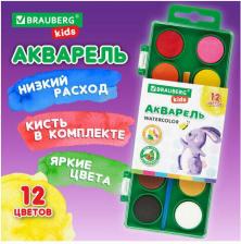 Краска для рисования Brauberg Краски 191806, комплект 12 шт