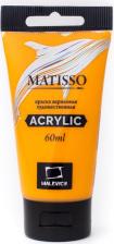 Краска для рисования Малевичъ Акриловая краска Matisso, желтый темный, 60 мл