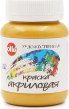 Краска для рисования Olki Акрил худож. 100 мл (3022 охра желтая)
