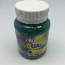 Краска для рисования Olki Гуашь художественная 100 мл (1219 зеленая ФЦ)