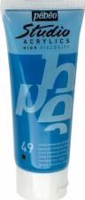 Краска для рисования Pebeo Акриловая краска Studio Acrylics 831-049 циан 100 мл