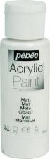 Краска для рисования Pebeo Краска художественная Acrylic Paint декоративная матовая 59 мл белый