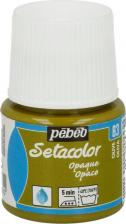 Краска для рисования Pebeo Краска Setacolor 45 мл для темных и светлых тканей оливковая