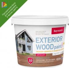 Краска Bayramix Краска для деревянных фасадов Exterior Wood матовая цвет прозрачный 0.9 л