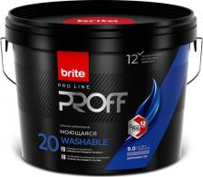 Краска Brite Интерьерная моющаяся краска PROFESSIONAL