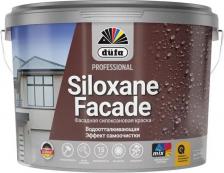 Краска Dufa Фасадная краска моющаяся Professional Siloxane Facade глубокоматовая цвет белый база А 9 л