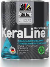 Краска Dufa Premium KeraLine Keramik Paint 7 / Премиум Кералайн Керамик Пейнт 7 Краска для стен и потолков моющаяся матовая