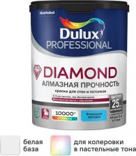 Краска Dulux Износостойкая моющаяся краска для стен и потолков DIAMOND MATT 4630049104368