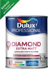 Краска Dulux Краска для стен и потолков, глубокоматовая Diamond Extra Matt