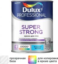 Краска Dulux Краска для стен Super Strong матовая прозрачная база BC 0.9 л
