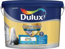 Краска Dulux Краска Weathershield Extraflex фасадная, BW, 9 л