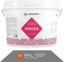 Краска Ecoroom Фасадная резиновая краска Е-Кр-3383/7037