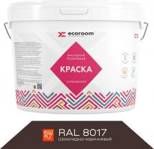 Краска Ecoroom Фасадная резиновая краска Е-Кр -3583/8017