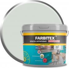 Краска Farbitex Акриловая краска предназначена для окраски стен и потолков в сухих и влажных помещениях. Наносится на поверхности из самых разных материалов 4690416182863