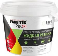 Краска Farbitex Краска акриловая для гидроизоляции Жидкая резина белый 4300008710
