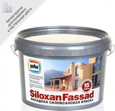 Краска Jobi Краска фасадная Siloxanfassad матовая цвет белый база A 2.5 л