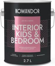 Краска Командор Краска для спален и детских матов 2,7 л
