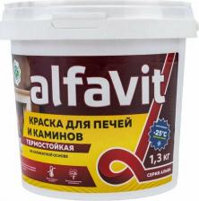 Краска Krafor Термостойкая краска для печей и каминов Альфа 4620032192069