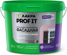 Краска Лакра Фасадная краска Prof IT База А 3 кг Лк-00008179